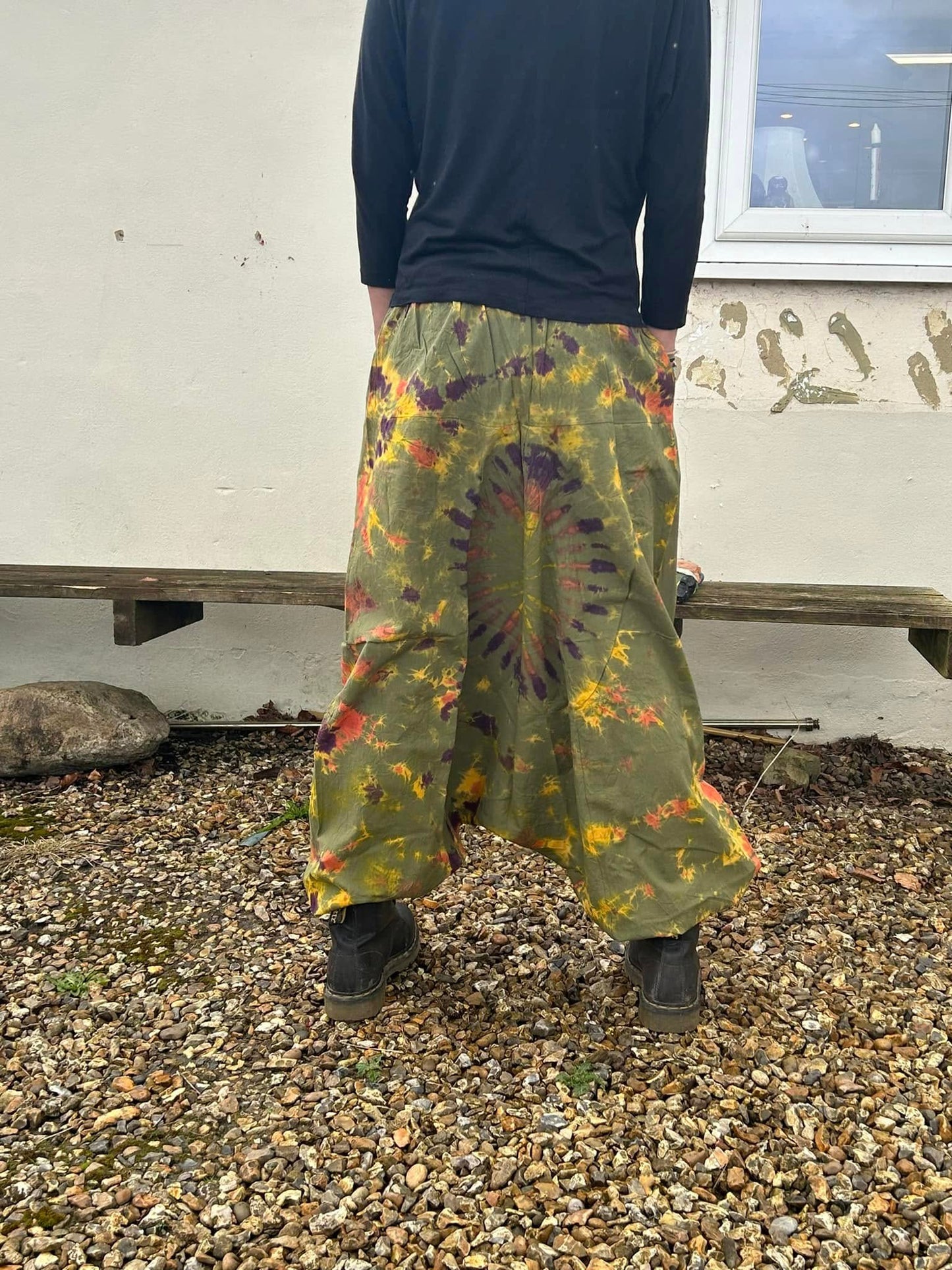 Cotton Harem Pants