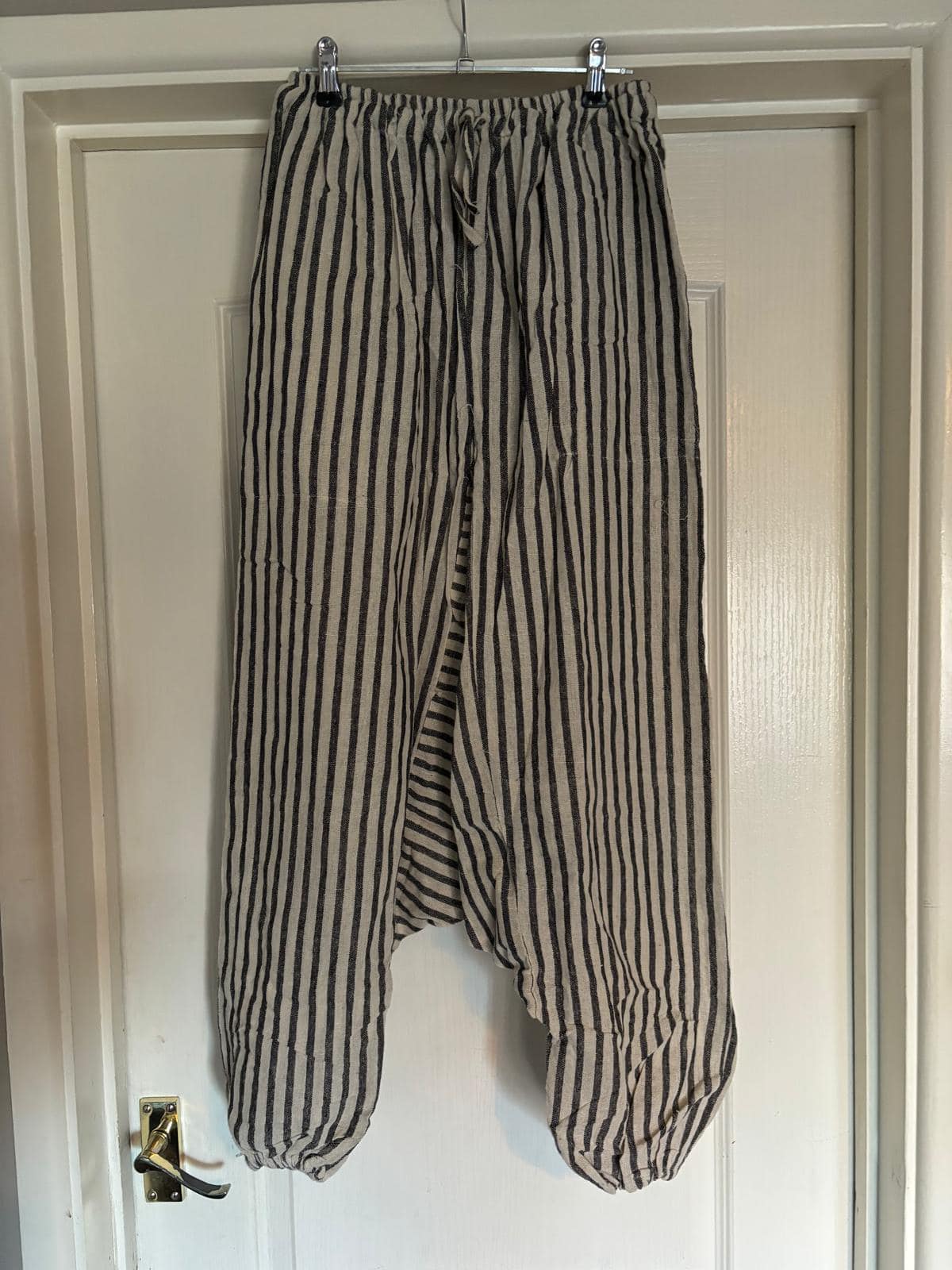 Stripe Harem Pants