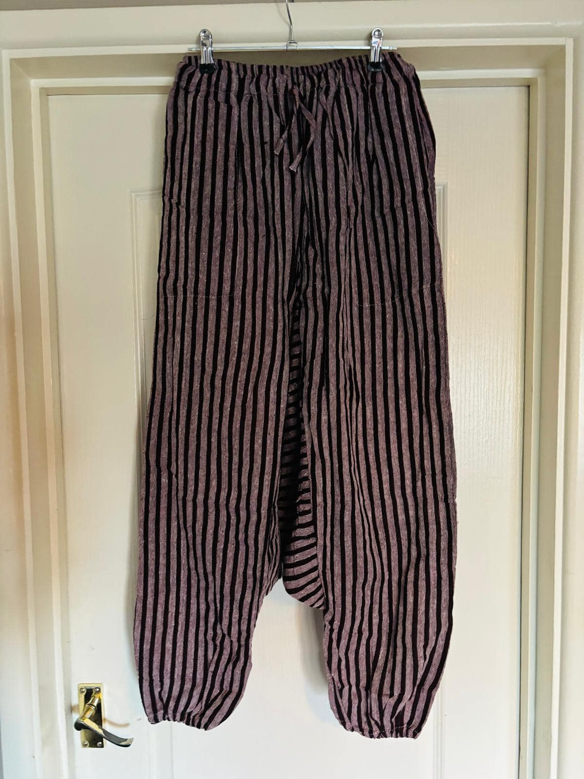 Stripe Harem Pants