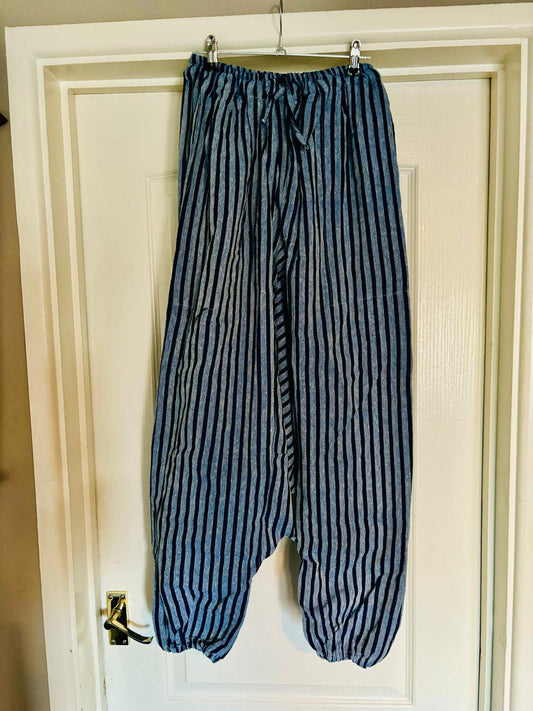 Stripe Harem Pants