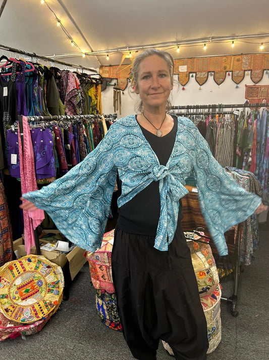 Sari Crossover Top