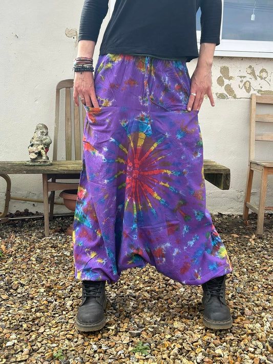 Cotton Harem Pants
