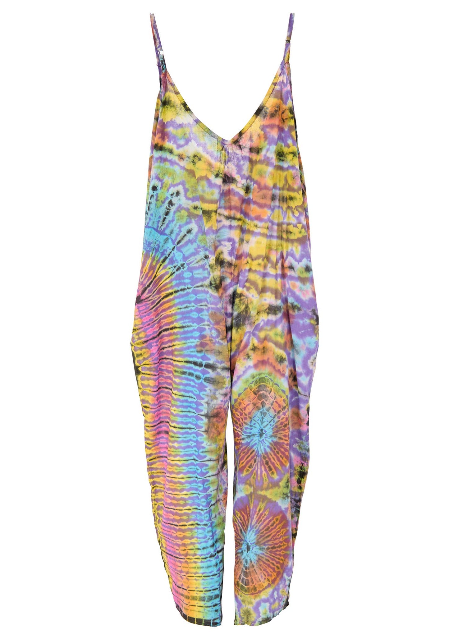Tie Dye Jumpsuit: Large/Extra Large(LXL)