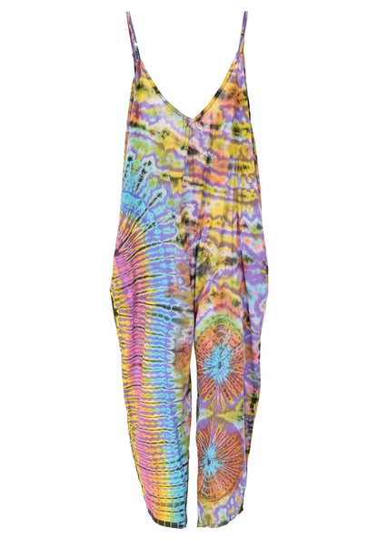 Tie Dye Jumpsuit: Large/Extra Large(LXL)