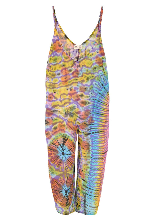 Tie Dye Jumpsuit: Large/Extra Large(LXL)