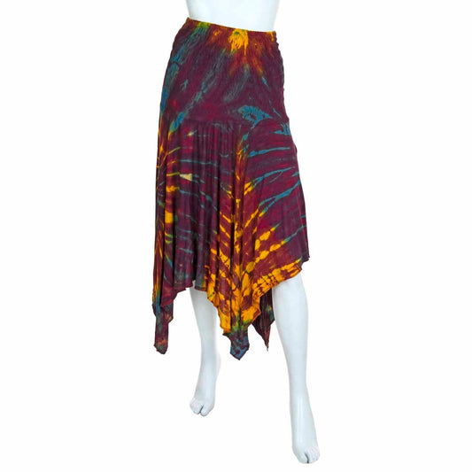 Tie Dye Festival Pixie Dress Skirt: