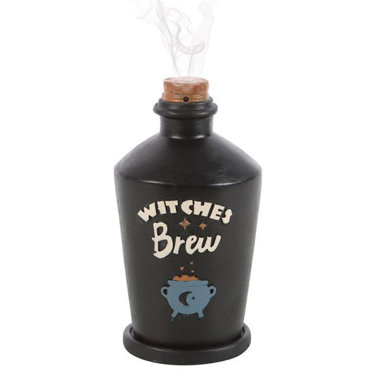 Witches Brew Potion Bottle Halloween Incense Cone Burner