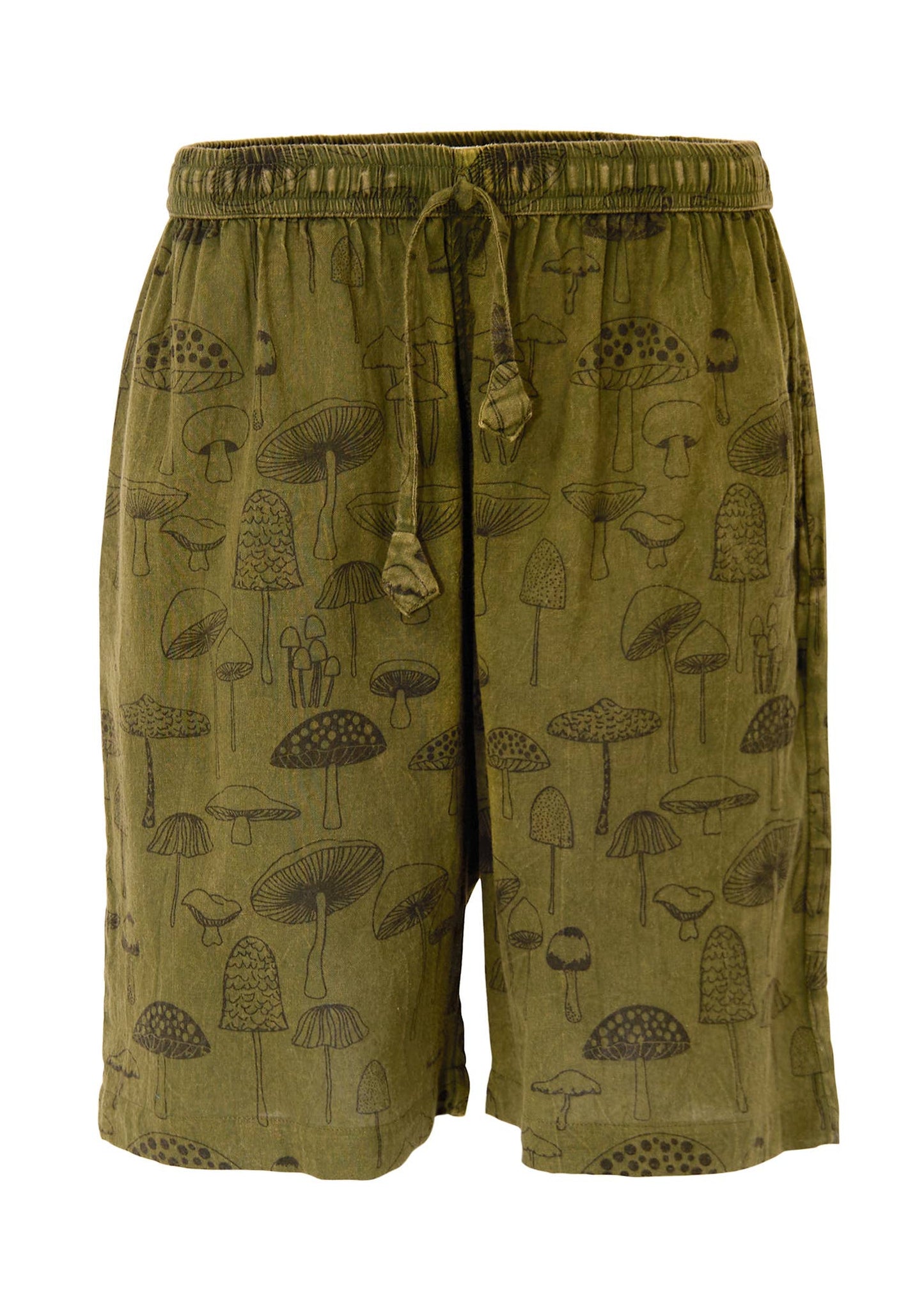 Mushroom Shorts: Maroon(M) / Large/Extra Large(LXL)
