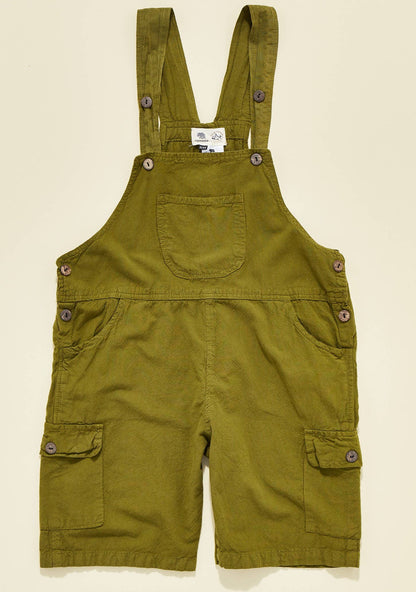 Kathmandu Dungaree Shorts: Petrol Blue(PBL) / Medium/Large(ML)