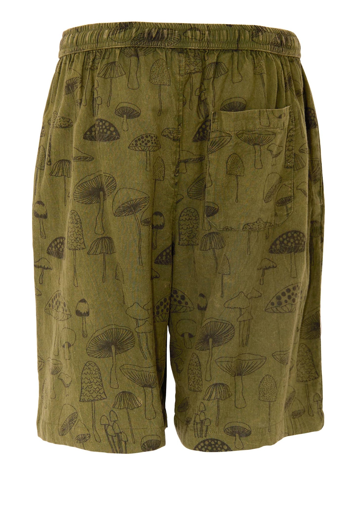 Mushroom Shorts: Maroon(M) / Large/Extra Large(LXL)